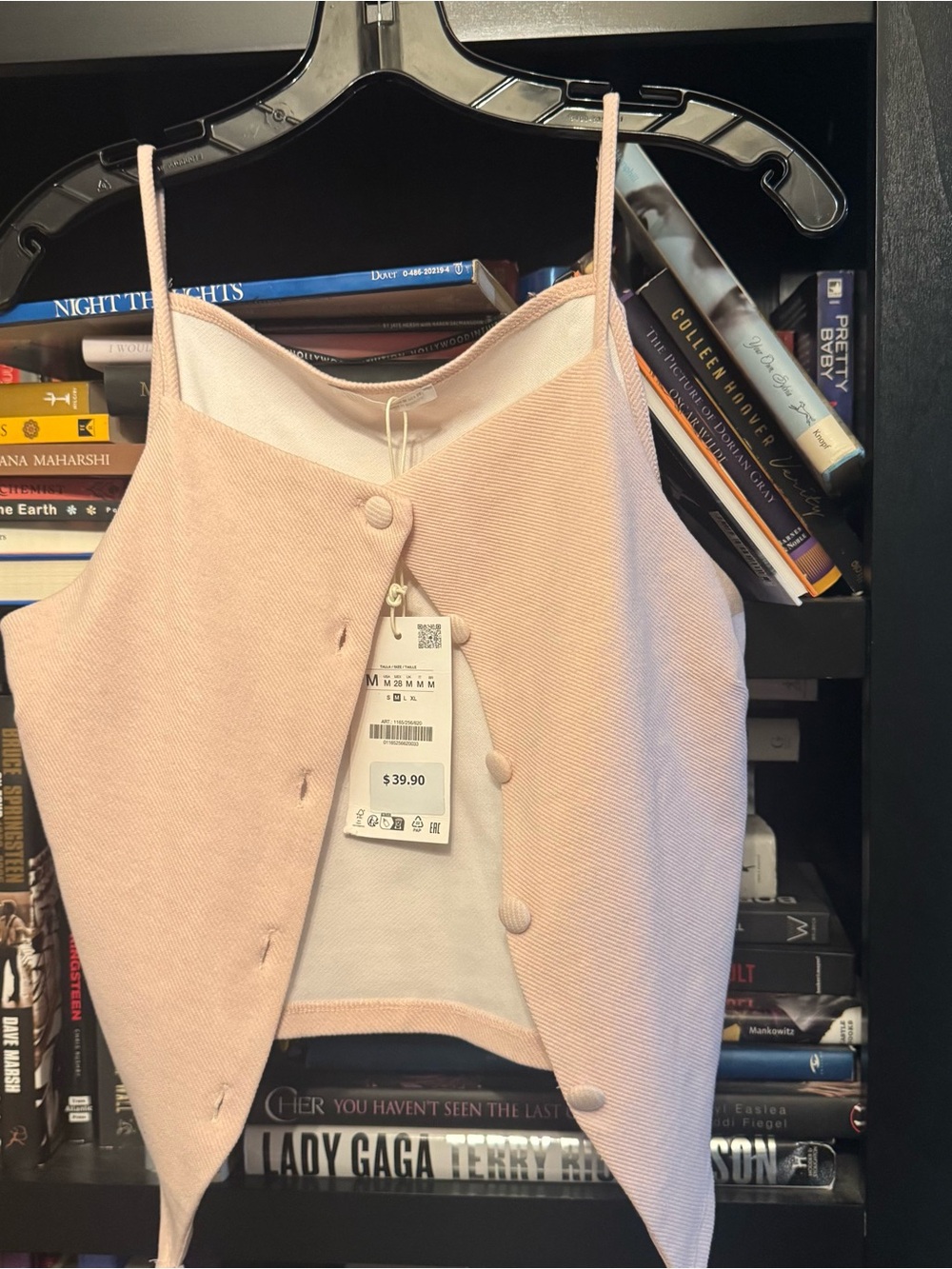 ZARA PINK VEST TOP